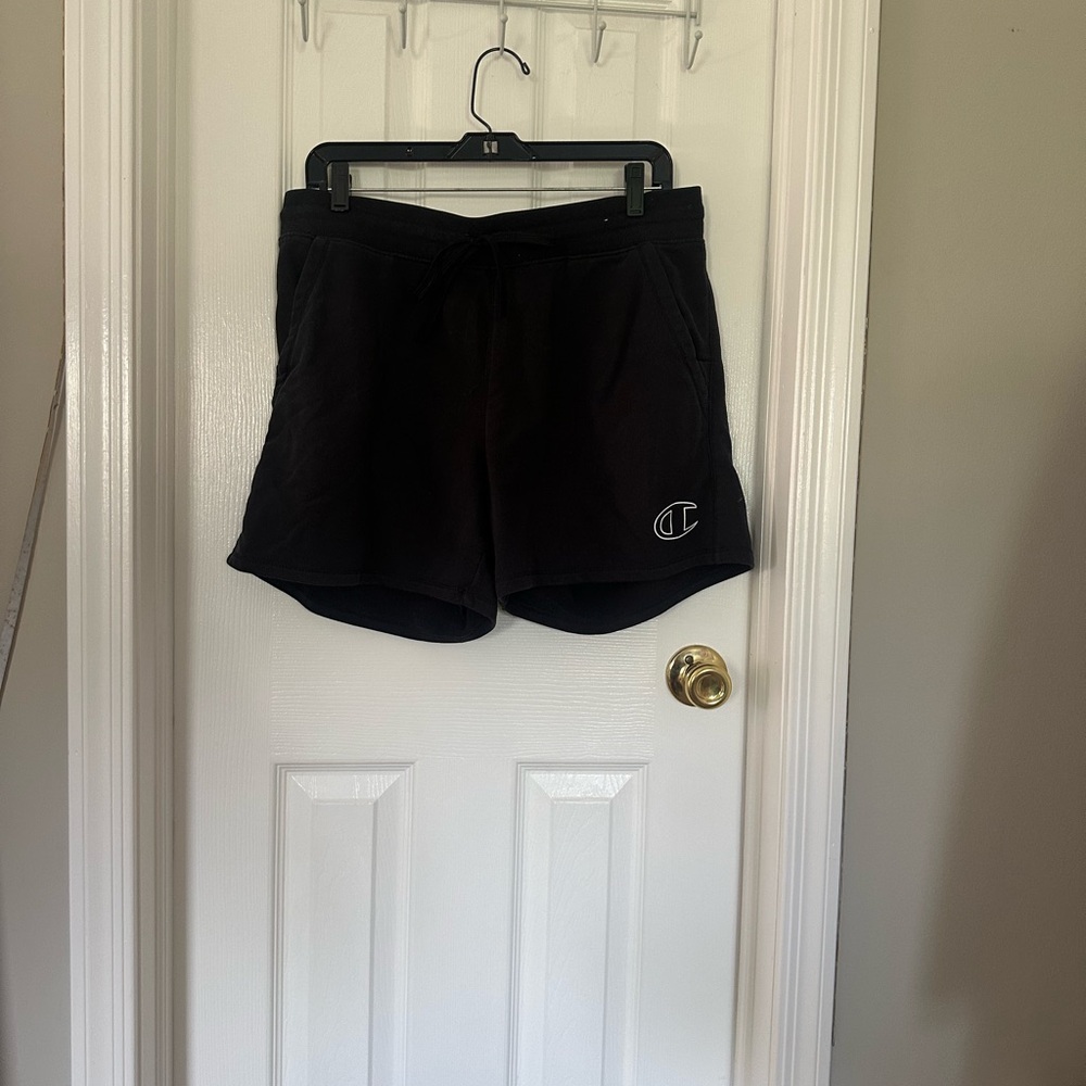Champion Black Athletic Shorts for Performance